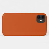 Schlicht rostig, rostfrei, orange Case-Mate iPhone hülle (Rückseite (Horizontal))