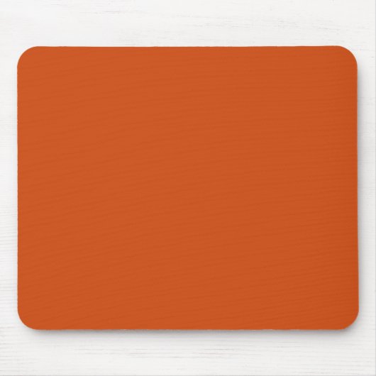 Schlicht rostig, rostfrei, orange mousepad (Vorne)