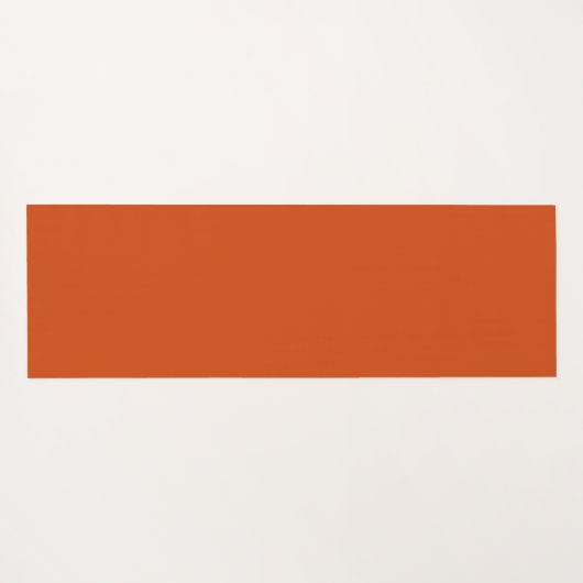 Schlicht rostig, rostfrei, orange yogamatte (Rückseite (Horizontal))