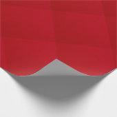 Schlicht rote Farbe Geschenkpapier (Ecke)