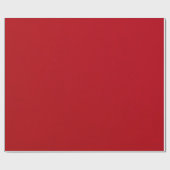 Schlicht rote Farbe Geschenkpapier (Flach)