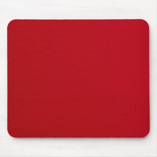 Schlicht rote Farbe Mousepad (Vorne)
