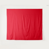 Schlicht rote Farbe Wandteppich (Vorderseite (Horizontal))