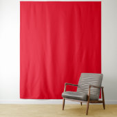 Schlicht rote Farbe Wandteppich (Beispiel)