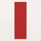 Schlicht rote Farbe Yogamatte (Vorderseite)