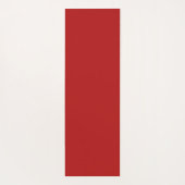 Schlicht rote Farbe Yogamatte (Rückseite)