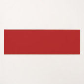 Schlicht rote Farbe Yogamatte (Vorderseite (Horizontal))