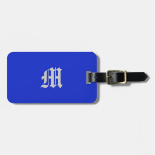 Schlicht Royal Blue Gepäckanhänger