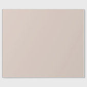 Schlicht silberfarbene Muschel Rosa Geschenkpapier (Flach)