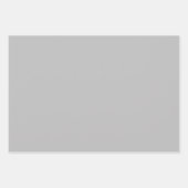 Schlicht Slate Marengo Mittelgraue Schattierungen Geschenkpapier Set (Vorderseite 3)