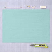 Schlicht Solid Aquamarin Seidenpapier (Handwerk)