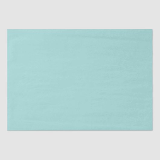 Schlicht Solid Aquamarin Seidenpapier (Vorderseite)