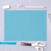 SCHLICHT SOLID BLUE | TISSUPAPIER SEIDENPAPIER (Handwerk)