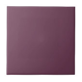 Schlicht staubige Solid-Farbe lila Amaranth Fliese (Vorderseite)