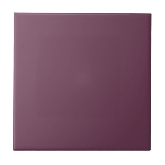 Schlicht staubige Solid-Farbe lila Amaranth Fliese (Vorderseite)