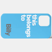 schlicht und einfach Case-Mate iPhone hülle (Rückseite (Horizontal))