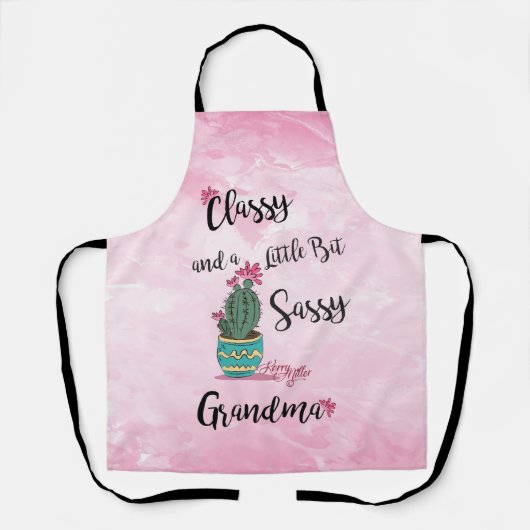 schlicht und etwas nüchtern schürze (Vorderseite)