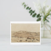 Schlicht von La Crau, Vincent van Gogh Postkarte (Stehend Vorderseite)