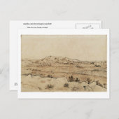 Schlicht von La Crau, Vincent van Gogh Postkarte (Vorne/Hinten)