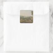 Schlicht von Olympia, Platte 6 aus Teil 1 von "Ans Quadratischer Aufkleber (Tasche)