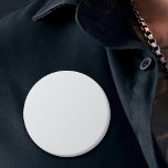 Schlicht weißer 2,25" Durchmesser Button<br><div class="desc">Diese weißen Abzeichen können zwei Zwecken dienen. Sie können Samples bestellen, um die Qualität des Zazzle-Buttons zu sehen, bevor Sie eine große Bestellung aufgeben. Oder Sie können sie als Basis für Ihre eigenen Handwerke und Kreationen nutzen. Dieses Abzeichen misst 2, 25" Durchmesser. Für weitere Beispielprodukte besuchen Sie bitte meinen Shop...</div>
