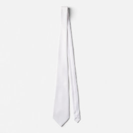 Schlicht White NeckTie Krawatte