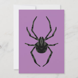 Schlichte Alte Spinne Einladung