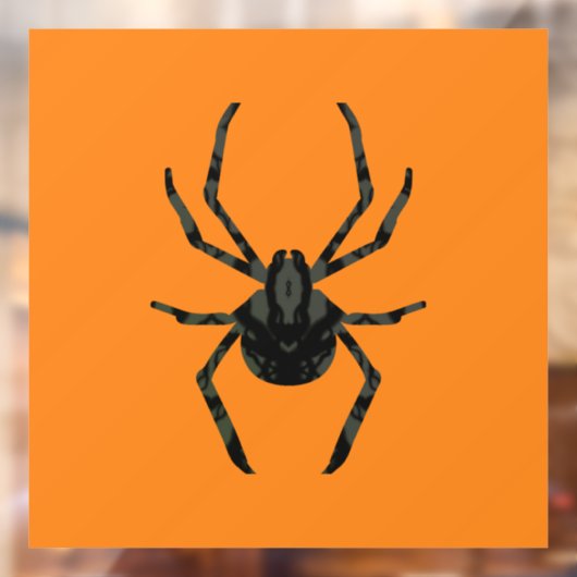 Schlichte Alte Spinne Fensteraufkleber (Blatt 2)