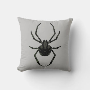 Schlichte Alte Spinne Kissen