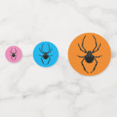 Schlichte Alte Spinne Konfetti (Vorderseiten)