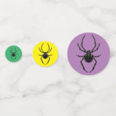 Schlichte Alte Spinne Konfetti (Rückseiten)