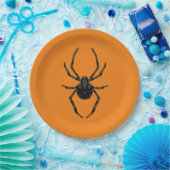 Schlichte Alte Spinne Pappteller (Party)