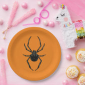 Schlichte Alte Spinne Pappteller (Party)