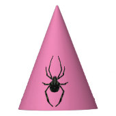 Schlichte Alte Spinne Partyhütchen (Vorderseite)