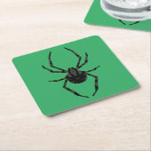 Schlichte Alte Spinne Rechteckiger Pappuntersetzer (angewinkelt)