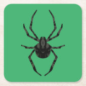 Schlichte Alte Spinne Rechteckiger Pappuntersetzer (Vorderseite)