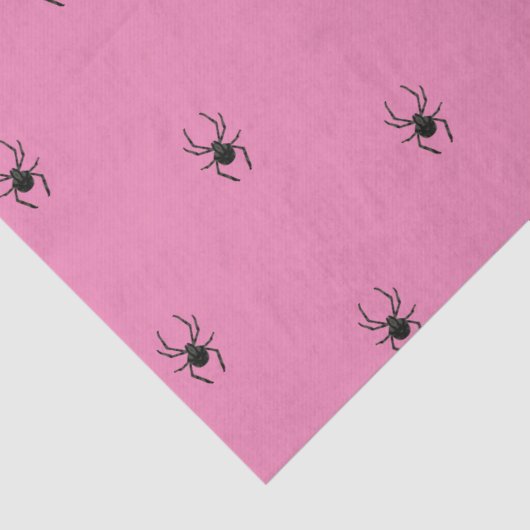 Schlichte Alte Spinne Seidenpapier (Detail)