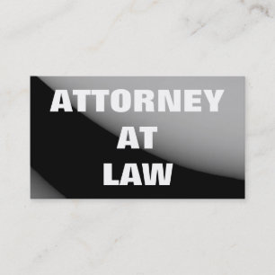Schlichte Anwaltskanzlei mit juristische Visitenka Visitenkarte