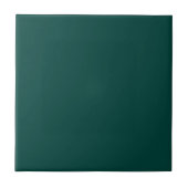 Schlichte Aquamarine grüne Solid Color Tile Fliese (Vorderseite)