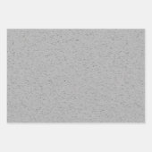 Schlichte Aschefarbe Geschenkpapier Set (Vorderseite 3)