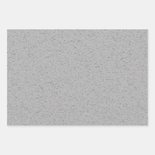 Schlichte Aschefarbe Geschenkpapier Set (Vorderseite)