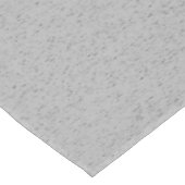 Schlichte Aschefarbe Tischdecke (Schrägansicht)