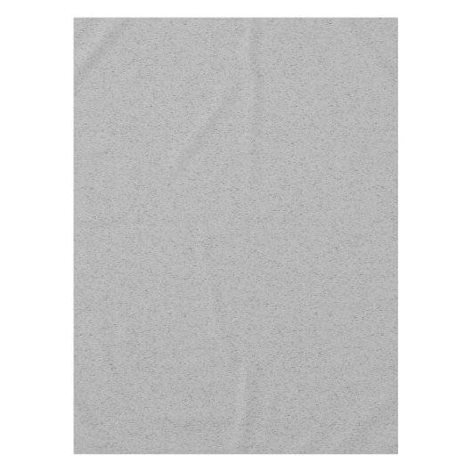 Schlichte Aschefarbe Tischdecke (Vorderseite)