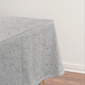 Schlichte Aschefarbe Tischdecke (Beispiel)
