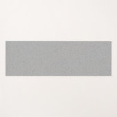 Schlichte Aschefarbe Yogamatte (Vorderseite (Horizontal))
