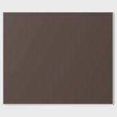 Schlichte Birma-Braune Farbe Geschenkpapier (Flach)