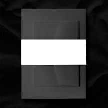 Schlichte Blank-White-Hochzeit