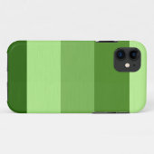 Schlichte blasse e-grün Streifen Case-Mate iPhone Hülle (Rückseite (Horizontal))
