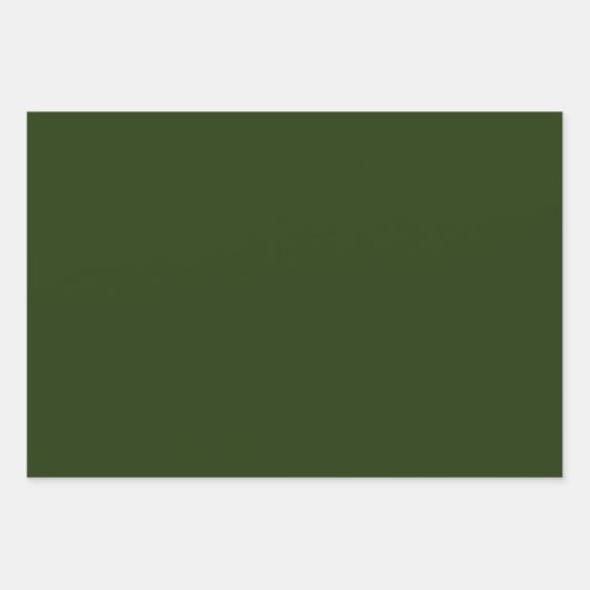 Schlichte Blätter für grüne Umhüllungspapiere (Vorderseite)