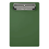 Schlichte Blätter für Trauben grün Mini Klemmbrett (Vorderseite)